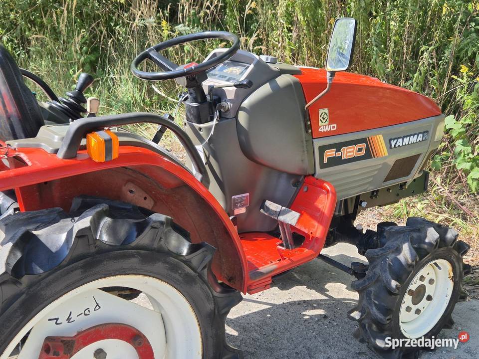 Traktorek traktor YANMAR F180D 18 44 Małuszyn sprzedam