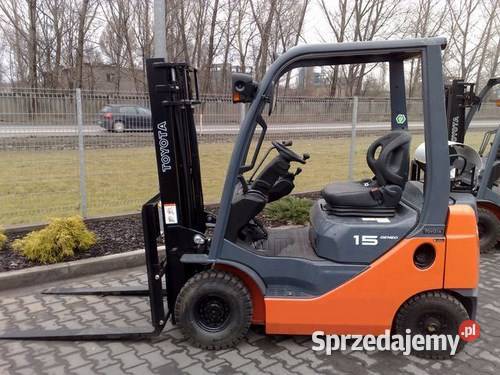 Wózek Widłowy TOYOTA 8FGF15 Wózki Widłowe TOYOTA Tychy