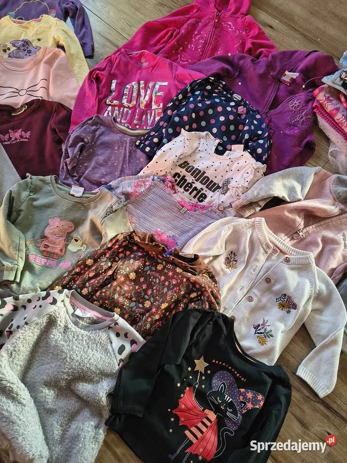 Paka ubranek dziewczynki 23 lata Rozmiar 92