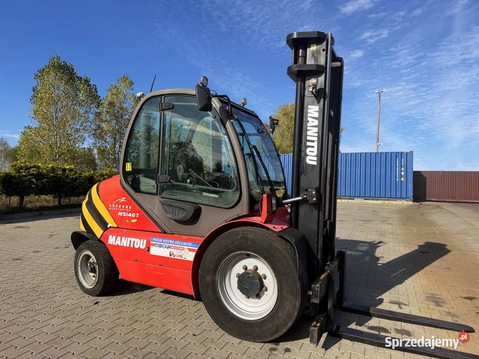 wózek widłowy terenowy MANITOU MSI40T 4000 2018r diesel