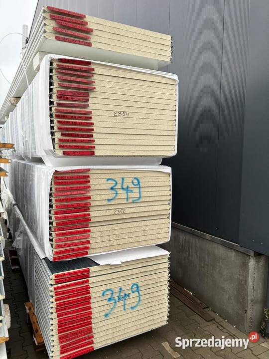 Płyty warstwowe ścienne gr 40mm80mm I GATUNEK Sadki