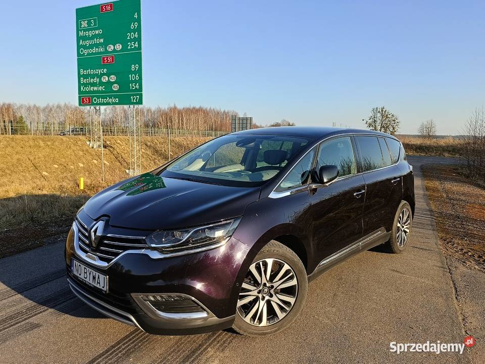 Renault Espace V 16 160 EDC dCi Initiale Paris Espace warmińsko-mazurskie Olsztyn