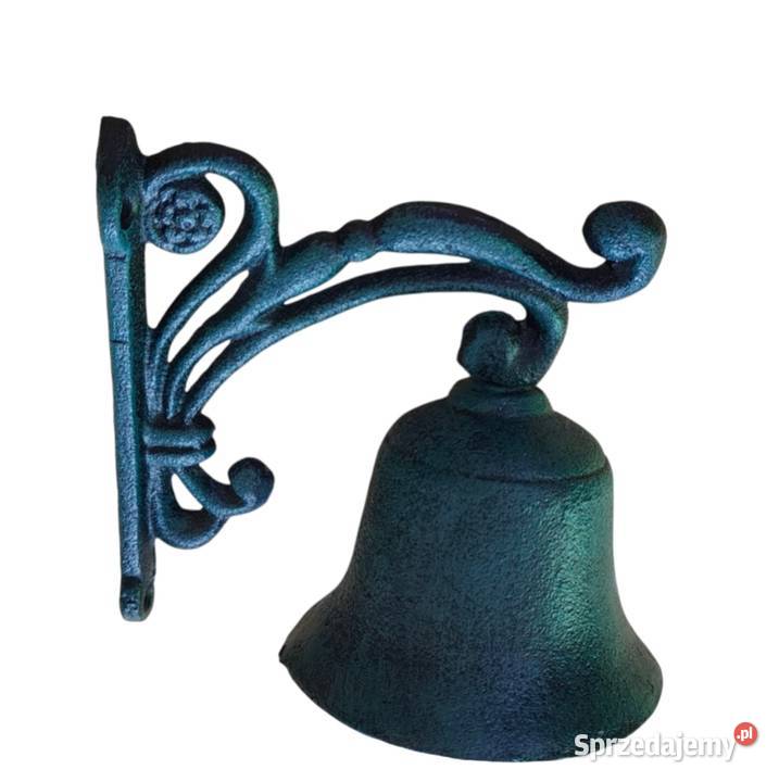 Dzwonek Żeliwny do Drzwi Ogrodu Ozdobny Dzwonki wietrzne Mszczonów