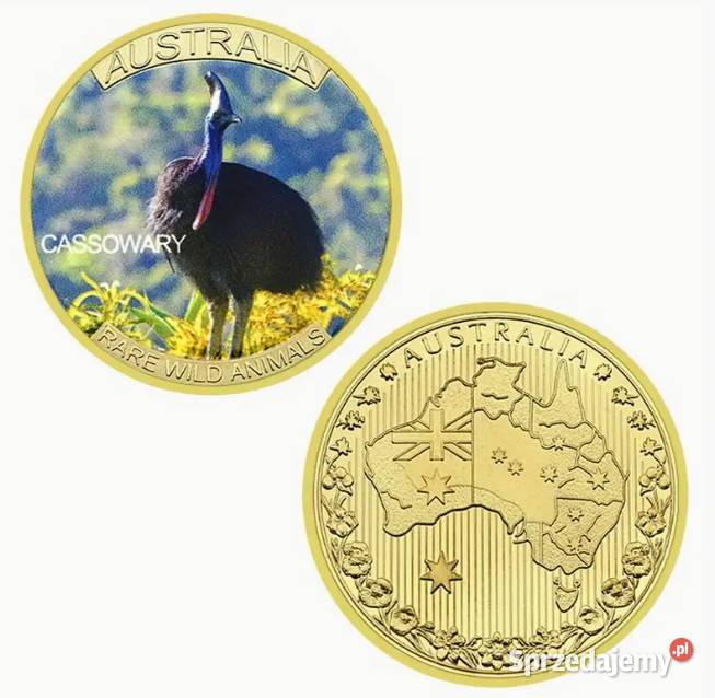 Kolekcjonerski zestaw medali monet z rzadkimi Warszawa