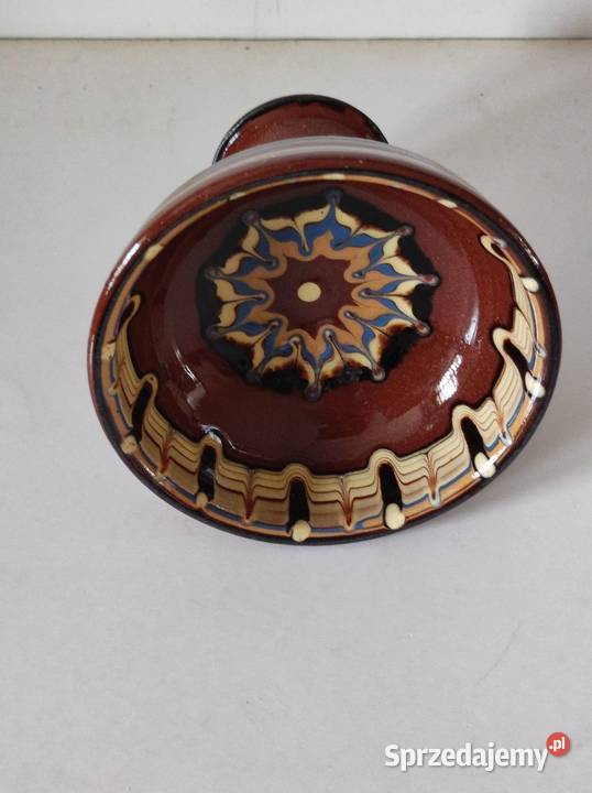 patera pucharek ceramiczny porcelit ludowy