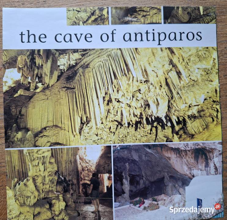 Grecja The cave of Antiparos Kraków sprzedam