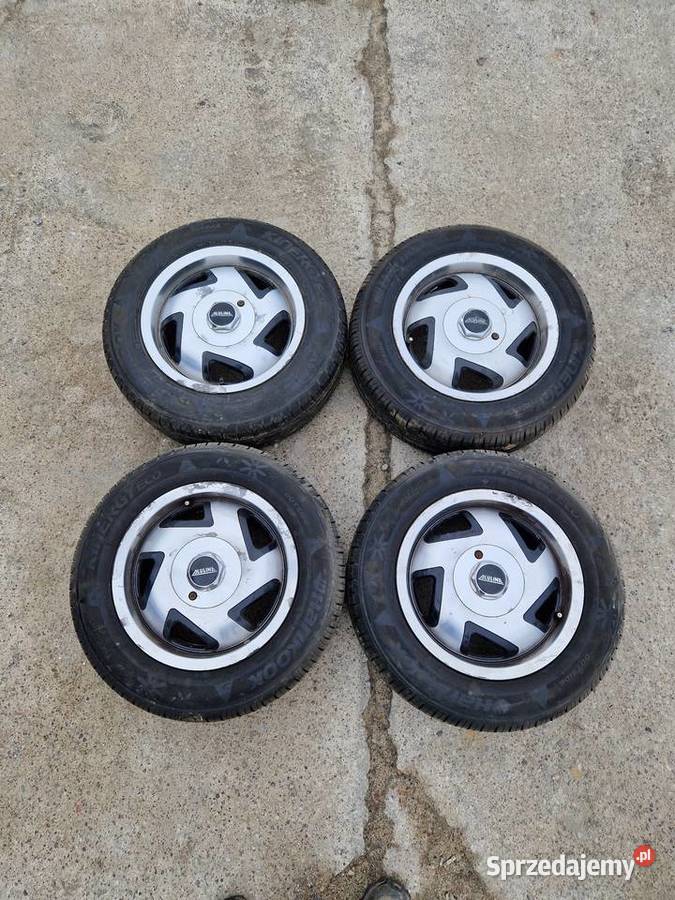 Felgi Remotec 14" 4x100 z oponami Hankook 185/65 R14 komplet Lublin ...