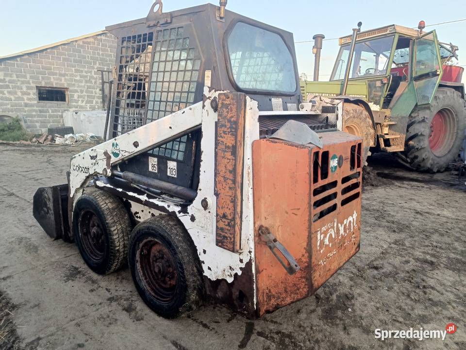 Ładowarka miniładowarka Bobcat 553 Siewierz