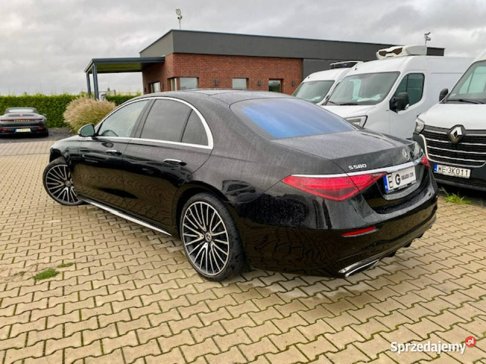 Mercedes S 580 SALON VOLL 4X4 DYSTRONIC OŚ wielkopolskie