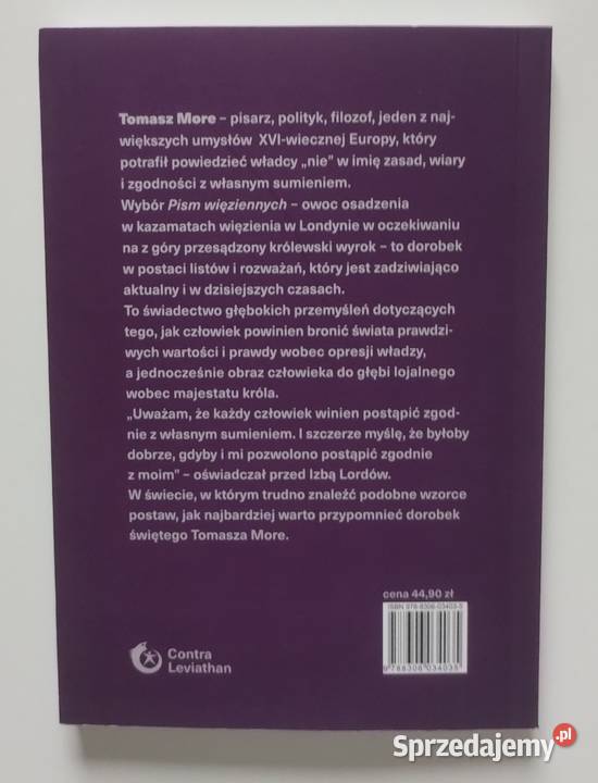 Pisma więzienne Tomasz More