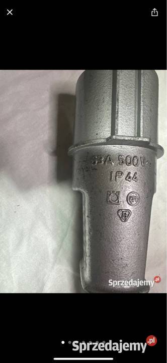 Gniazdo wtyczka płaskie bolce 63A 500V Gliwice