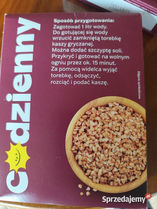Paczka spożywcza artykuły spożywcze olej lniany śląskie