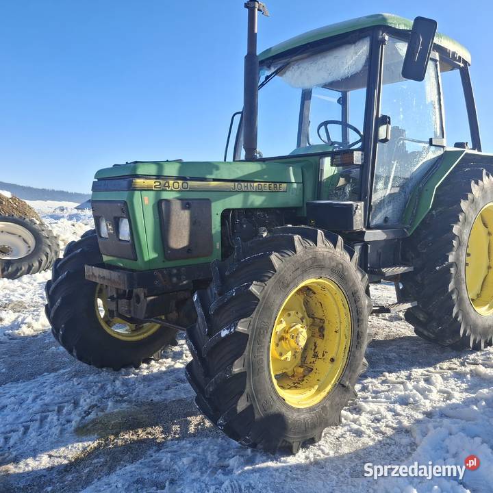 Zetor 7340 turbo John Deer 2400 małopolskie Lipnica Wielka