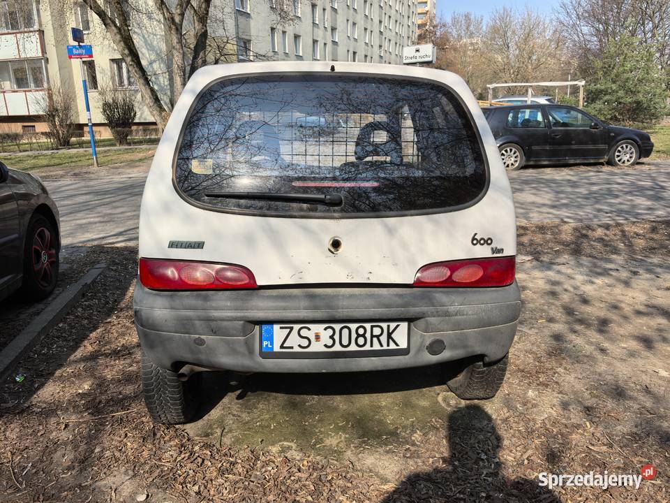 Fiat Seicento VAN VAT 1 VAT1 ciężarowy Warszawa