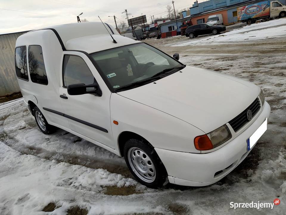 VW Caddy 19Sdi 1998 5osób Oszczędny Niezawodny 1KM Jasło