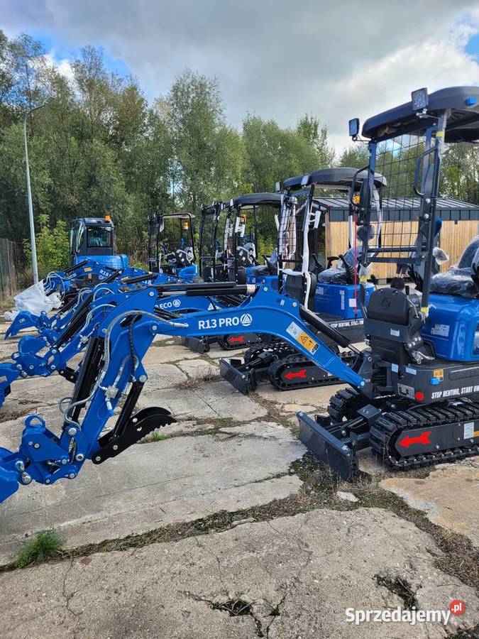 Minikoparka Rippa R106 NOWA z gwarancją Pozostałe Trzemeszno