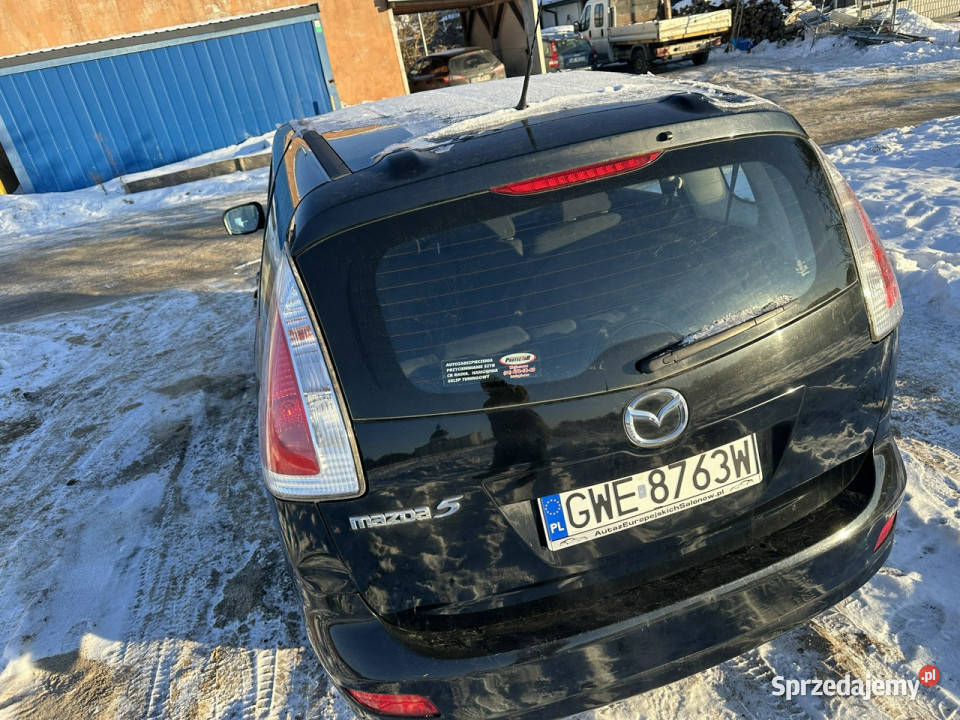 Mazda 5 18 benzyna klimatyzacja 7 miejsc centralny zamek Wejherowo sprzedam
