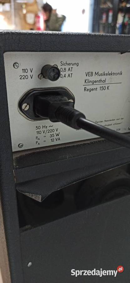 Piec wzmacniacz gitarowy Vermona regent 150k Wrocław