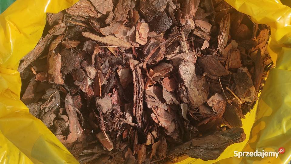 Kora sosnowa sortowana średnia ogrodowa Worek Środa Wielkopolska
