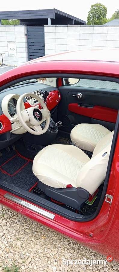 Fiat 500 nieuszkodzony mazowieckie Wieliszew