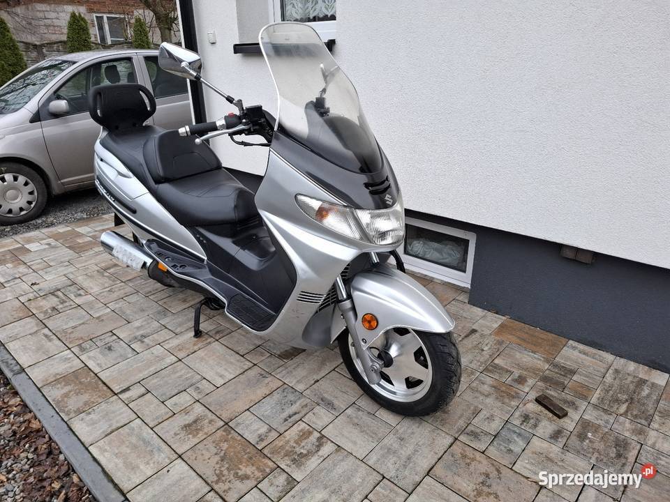 Suzuki An 400 Burgman 2000 przebieg 33 32konie Suzuki Chobrzany