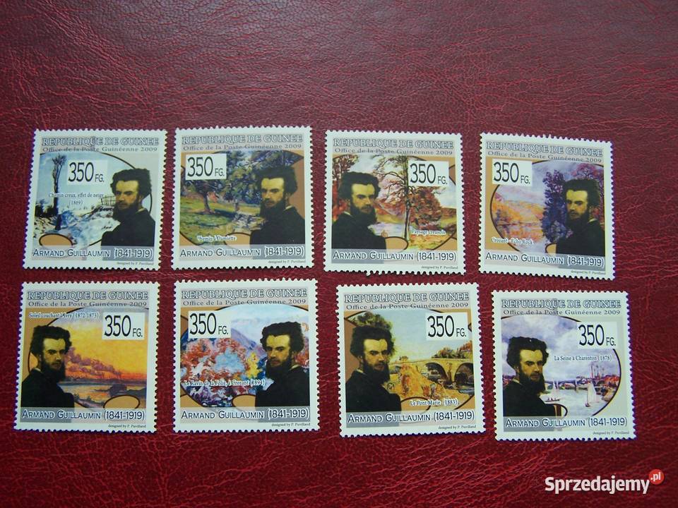 Gwinea 2009 MNH Sztuka Malarstwo A Guillaumin śląskie Tychy sprzedam