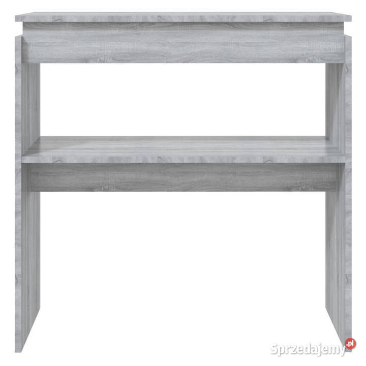 Stolik konsolowy szary dąb sonoma 80x30x80 Stoły Warszawa