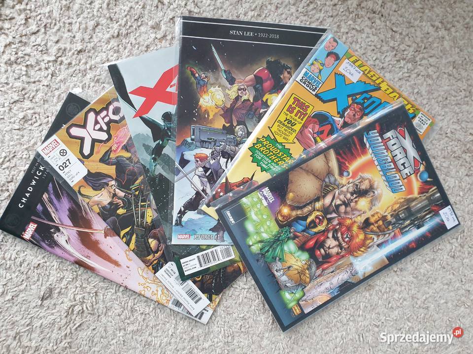 XForce 6 komiksów Marvel USA Amerykańskie