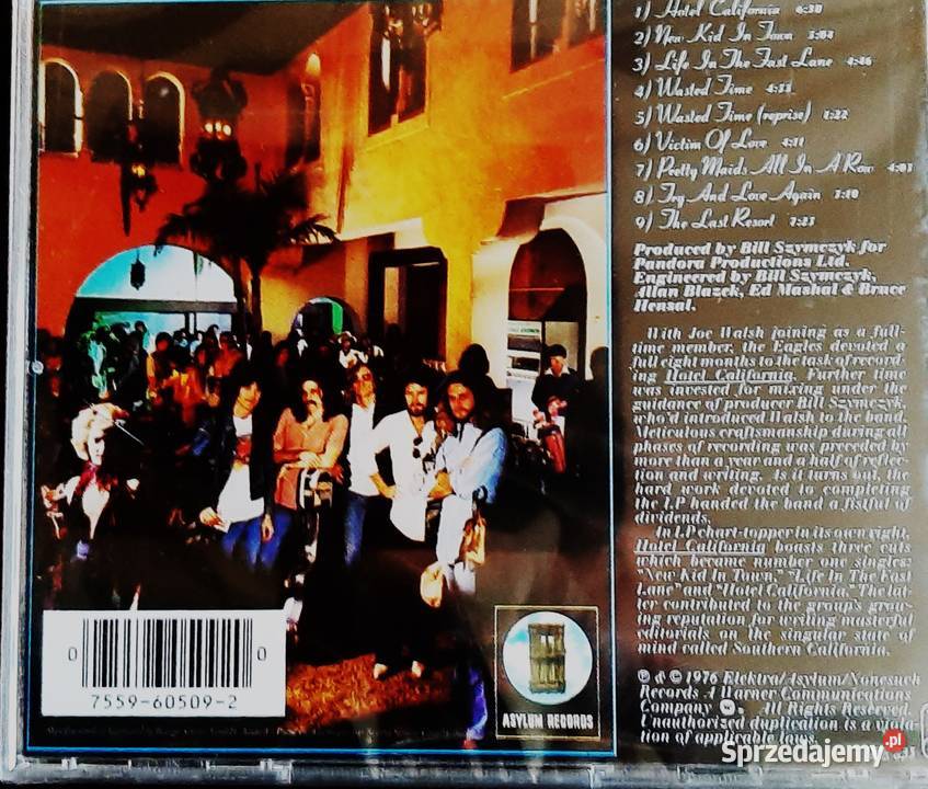 Wspaniały Album CD The EAGLES Hotel California Katowice