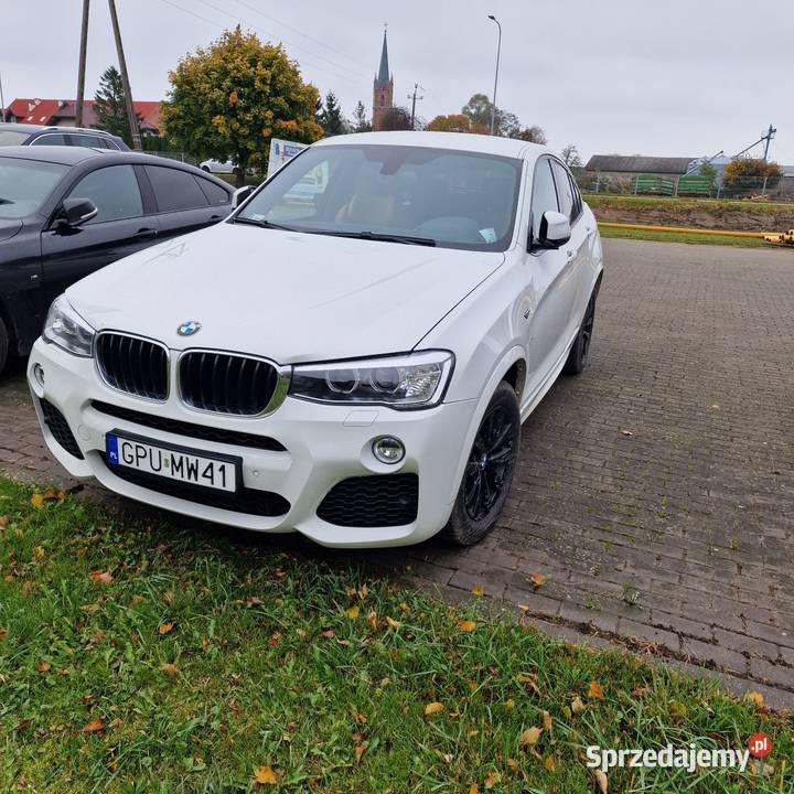 BMW X4 20d 190 biały X4 pomorskie
