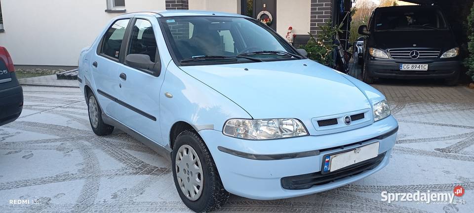 Fiat Albea 2005r Nowy Przegląd do 23 12 2026 80KM Wałdowo Szlacheckie