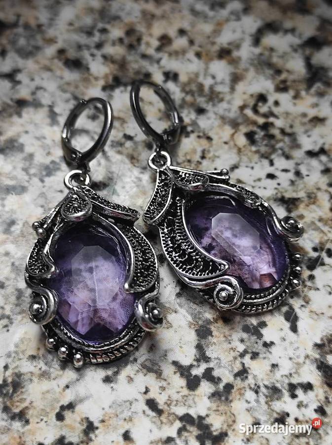 Kolczyki wiszące Boho vintage Kolczyki sprzedam