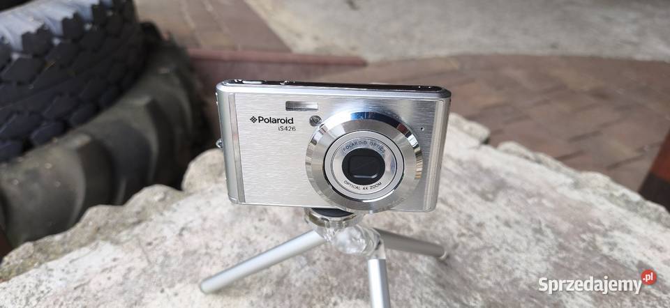 Aparat Polaroid w kolorze srebrnym Is426 Rawicz