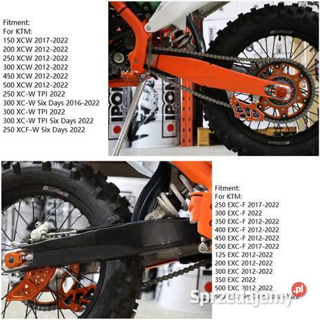 OSŁONY WAHACZA KTM XCW XCFW EXC EXCF TPI Six Łopuszno