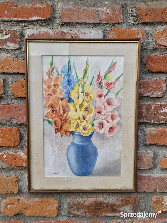 Akwarela w passe partout Szczecinek