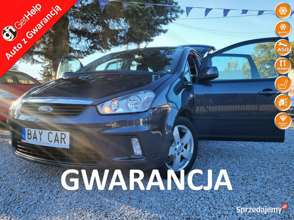 Ford C-Max 1,6 101 KM ASO Dekra 100% Przebieg Z Niemiec Gwarancja Zaprasza…