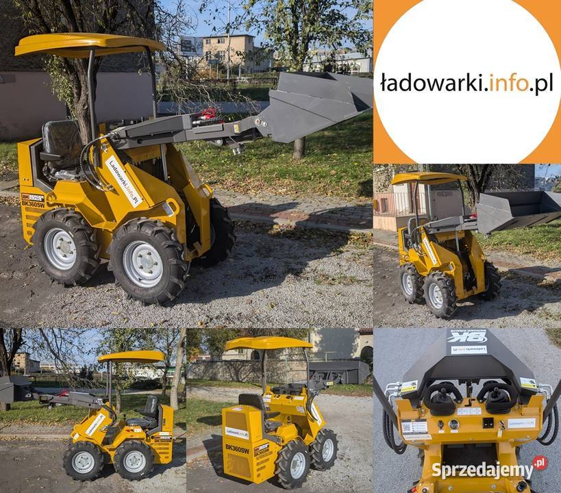Miniładowarka kołowa BK360SW Pozostałe dolnośląskie Wrocław