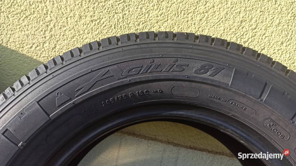 Opony WIELOSEZONOWE WZMACNIANE Michelin Agilis podkarpackie Rzeszów sprzedam