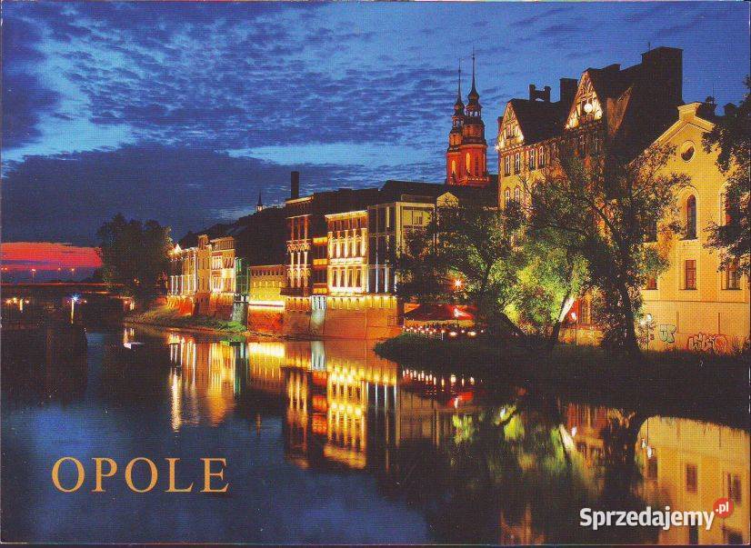 K Poczt Opole widoki 2 poz Pocztówki i karty telefoniczne śląskie Gliwice
