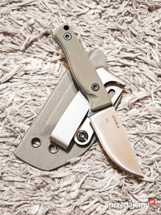 Nóż taktyczny 78 Stal D2 Brzytwa Sport i Wypoczynek