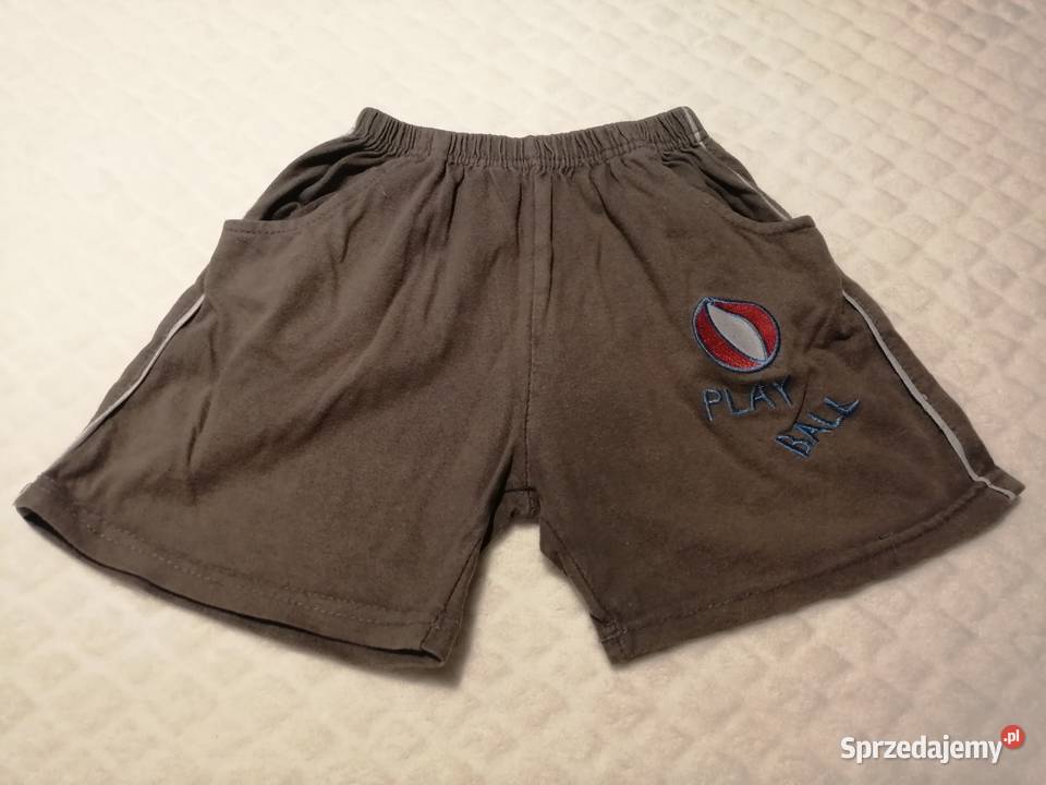 Krótkie spodenki chłopięce play ball 12 Odzież śląskie Czeladź