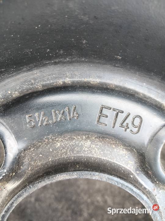 kolo zapasowe 14 dojazdowka 4x100 OPEL corsa Dęblin
