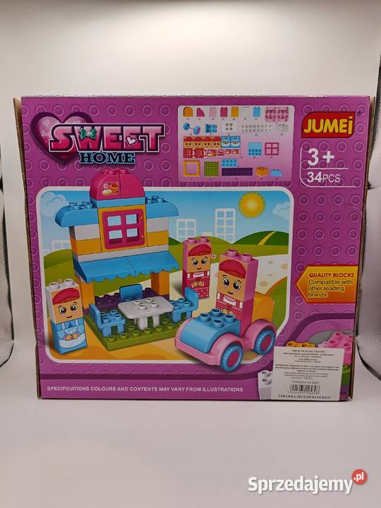 Klocki SWEET HOME JUMEI domek z figurkami i Gdynia