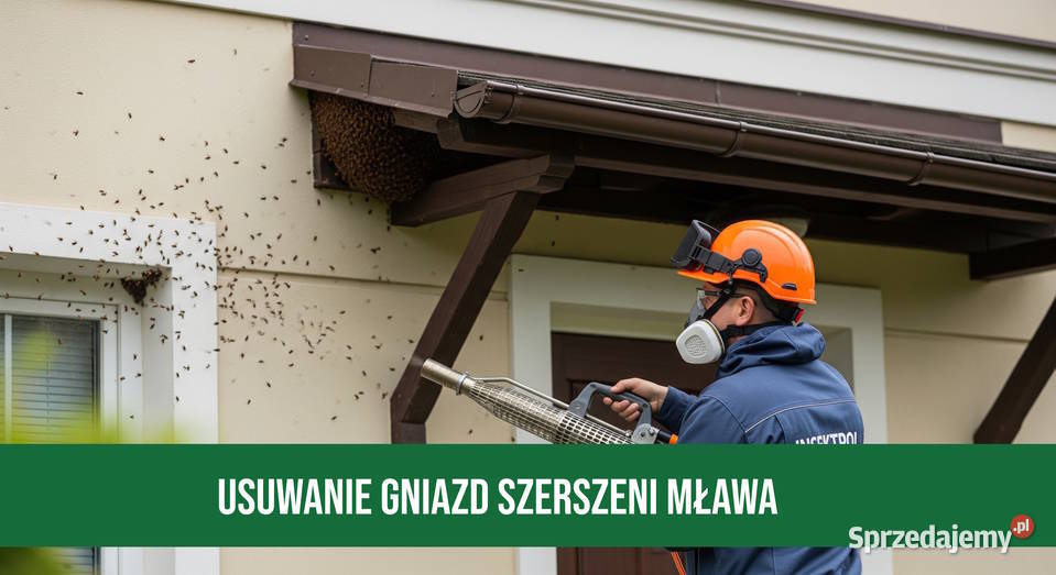 Zwalczanie Szerszeni Mława Usuwanie Gniazd prace ogrodowe