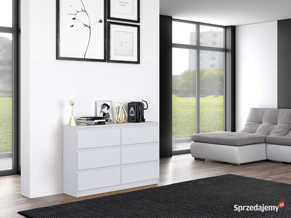 Komoda Malwa M6120 BIAŁY