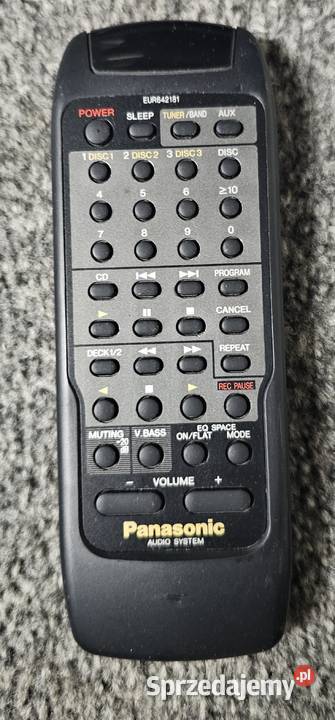 Pilot Panasonic Technics EUR642181 Wieże i miniwieże Kraków