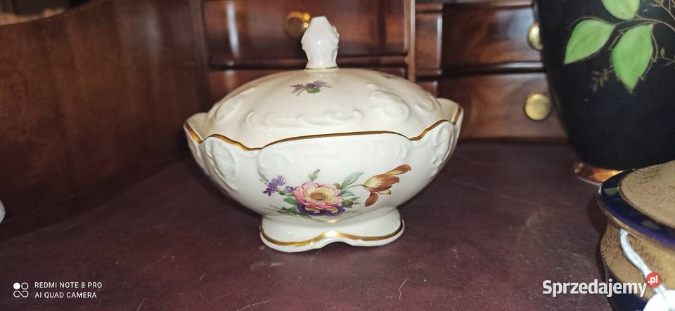 Puzderko szkatułka Rosenthal 1937 Classic Rose