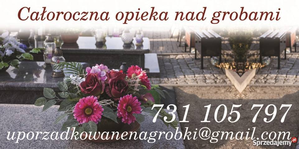 sprzątanie nagrobków całoroczna opieka Sprzątanie Mysłowice