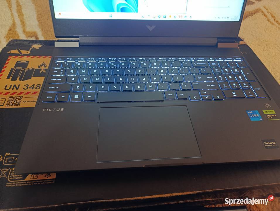 HP 144Hz i5 12450H RTX 4050 16GB RAM 512SSD Kraków