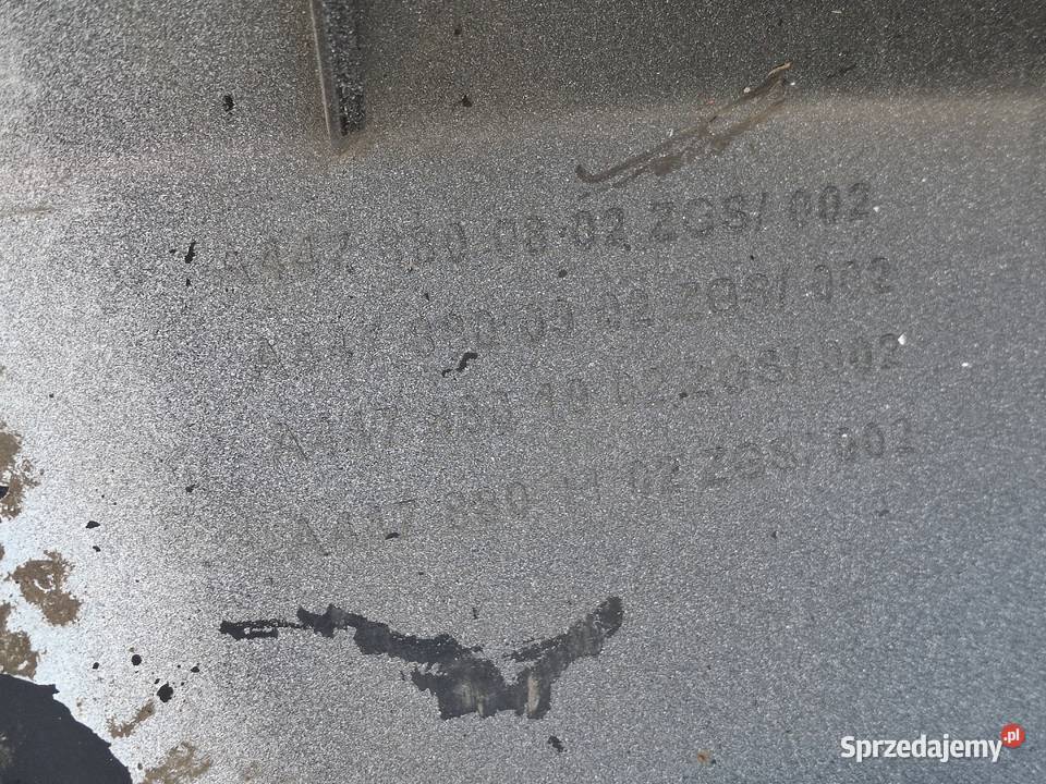 MERCEDES VITO VKLASA W447 LIFT ZDERZAK PRZÓD Bieleń